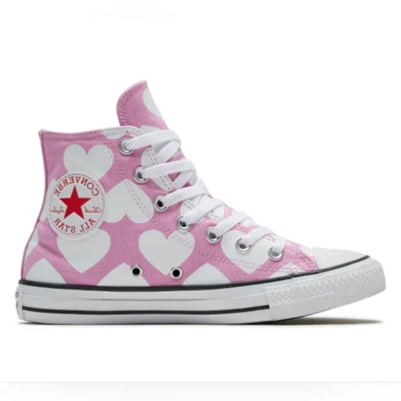 Converse Chuck Taylor All Star Hi 'Valentine' Sneakers - Picture 3 of 15